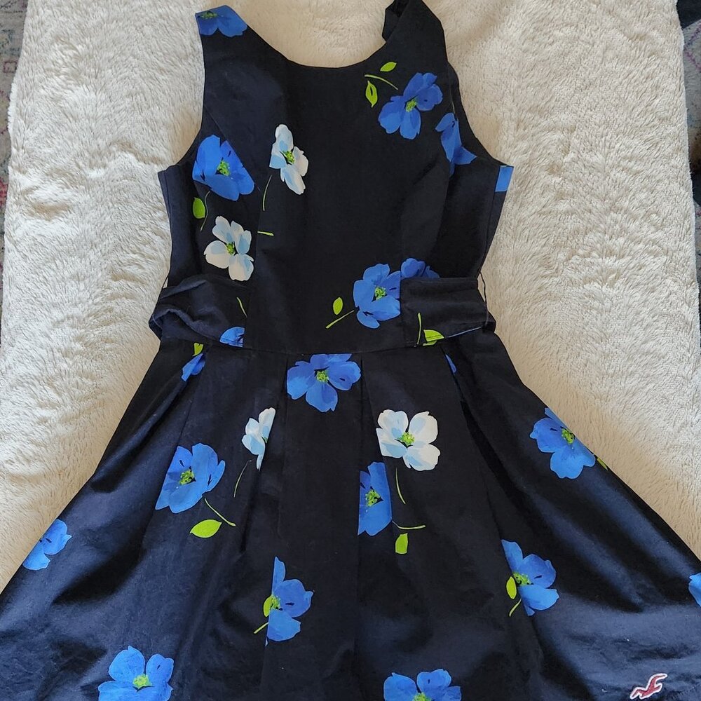 Poplin Floral Mini Formal Sundress